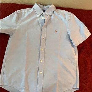Boys Large Ralph Lauren Button down Collard